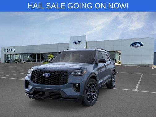 Vapor Blue Metallic 2026 Ford Explorer ST-Line