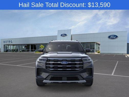 Agate Black Metallic 2026 Ford Explorer ACTIVE 4WD