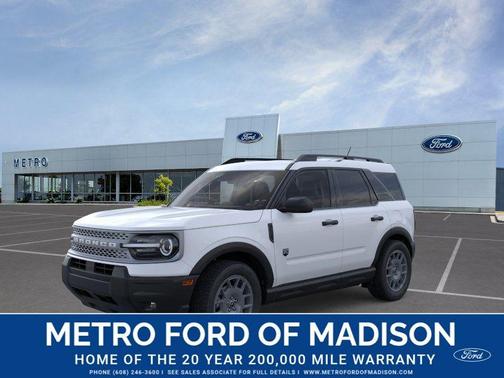 Space White Metallic 2026 Ford Bronco Sport Big Bend