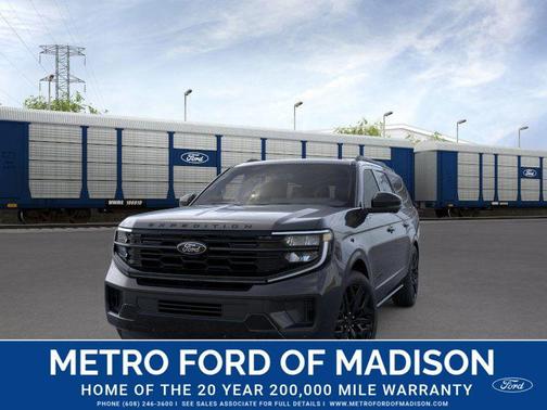 Agate Black Metallic 2026 Ford Expedition Max Platinum