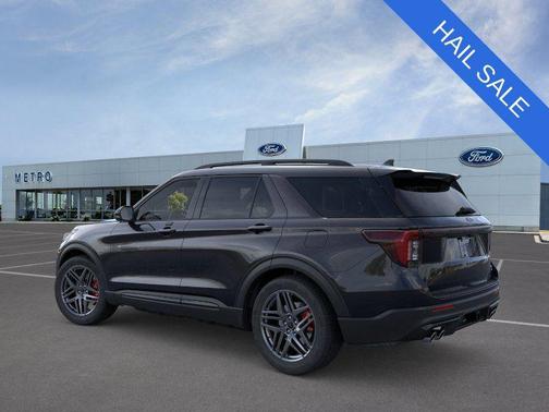 Agate Black Metallic 2026 Ford Explorer ST