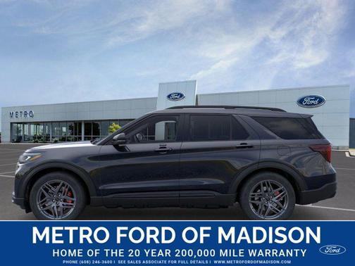 Agate Black Metallic 2026 Ford Explorer ST