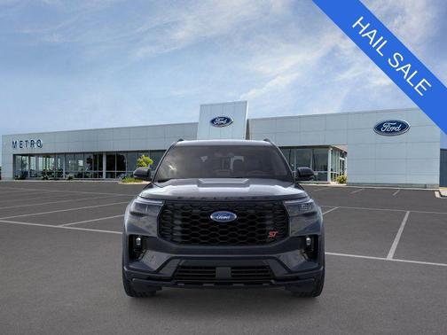 Agate Black Metallic 2026 Ford Explorer ST