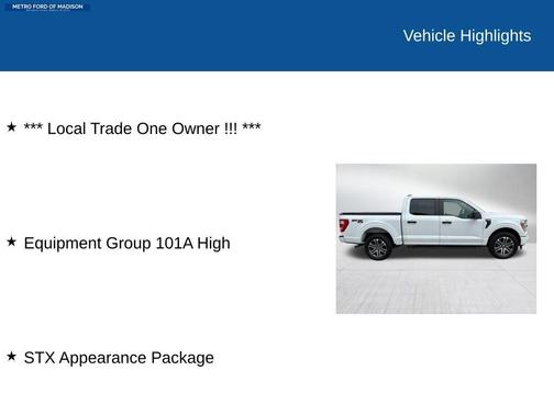 Oxford White 2021 Ford F-150 XL