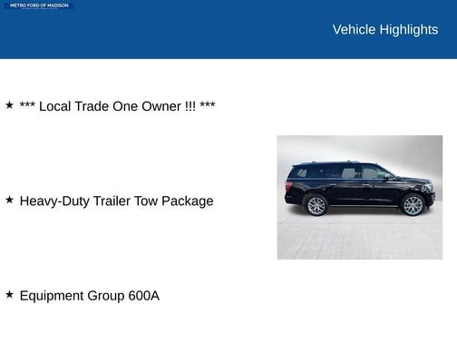 Agate Black Metallic 2019 Ford Expedition Max Platinum