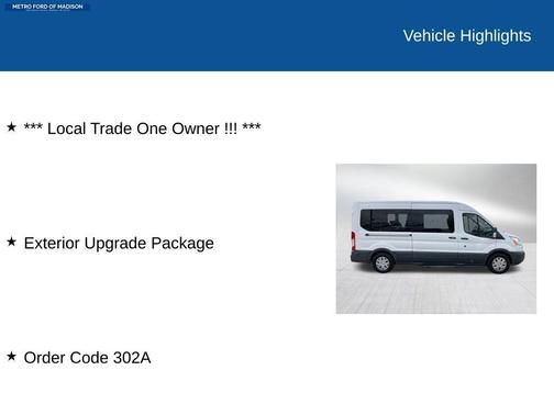 2018 Ford Transit-350 XLT