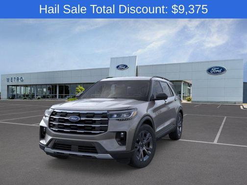 Carbonized Gray Metallic 2026 Ford Explorer Active w/200A Pkg