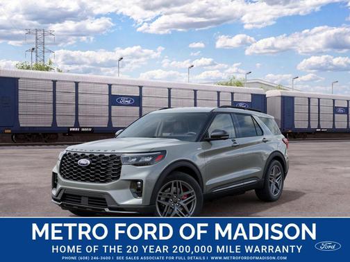 Avalanche Gray 2027 Ford Explorer ST-Line