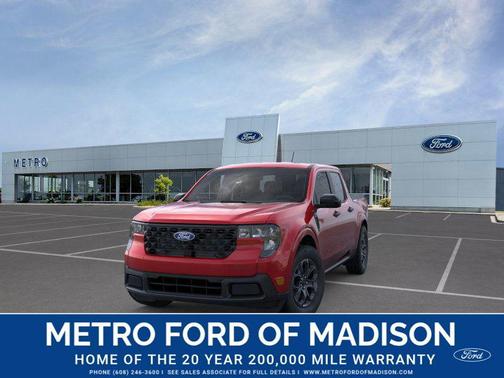 Ruby Red Metallic Tinted Clearcoat 2026 Ford Maverick XLT