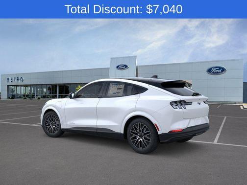 Star White Metallic Tri-Coat 2026 Ford Mustang Mach-E Premium