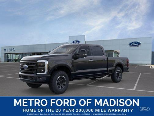 Agate Black Metallic 2026 Ford F-350 Platinum