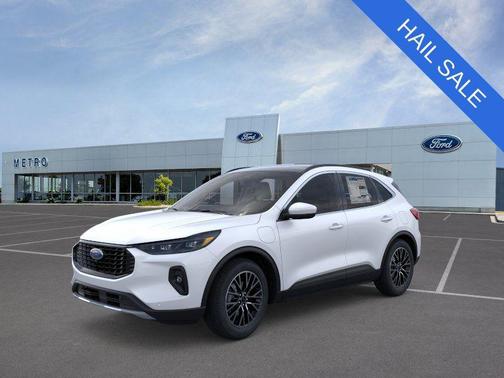 Star White Metallic Tri-Coat 2025 Ford Escape PHEV Base