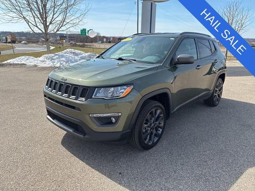 Olive Green Pearlcoat 2021 Jeep Compass 80th Special Edition