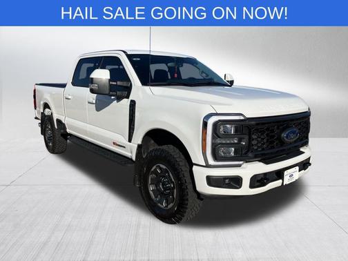 Star White Metallic Tri-Coat 2023 Ford F-350 Lariat