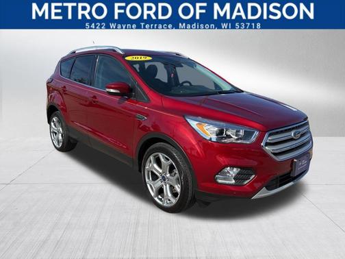 Ruby Red Metallic Tinted Clearcoat 2019 Ford Escape Titanium