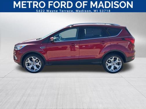 Ruby Red Metallic Tinted Clearcoat 2019 Ford Escape Titanium