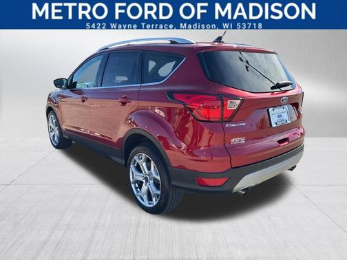 Ruby Red Metallic Tinted Clearcoat 2019 Ford Escape Titanium