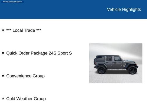 2018 Jeep Wrangler Unlimited Sport