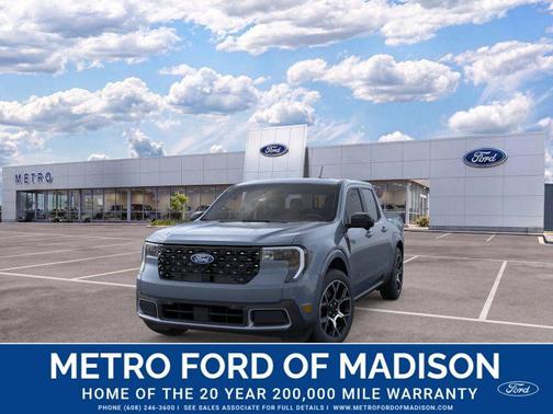 Azure Gray Metallic Tri-Coat 2026 Ford Maverick Lariat