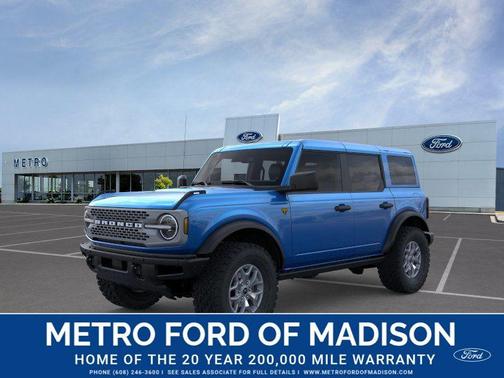 Velocity Blue Metallic 2025 Ford Bronco Badlands