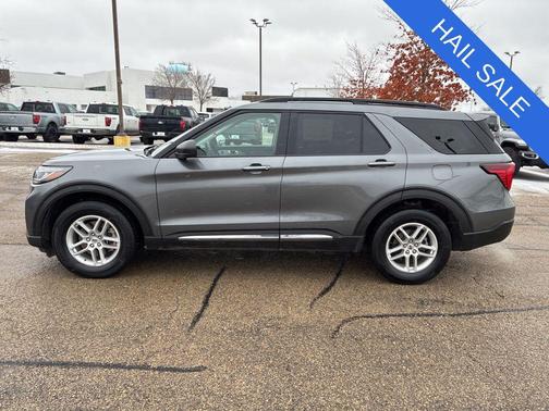 Gray Metallic 2025 Ford Explorer Active