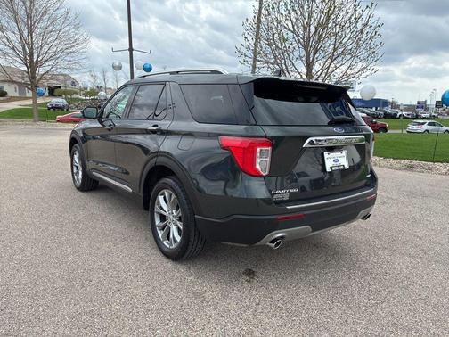 Forged Green Metallic 2023 Ford Explorer Limited