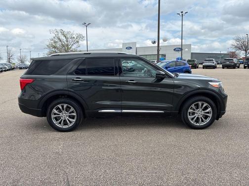 Forged Green Metallic 2023 Ford Explorer Limited