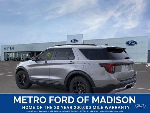 Carbonized Gray Metallic 2026 Ford Explorer Tremor