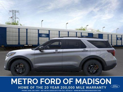 Carbonized Gray Metallic 2026 Ford Explorer Tremor
