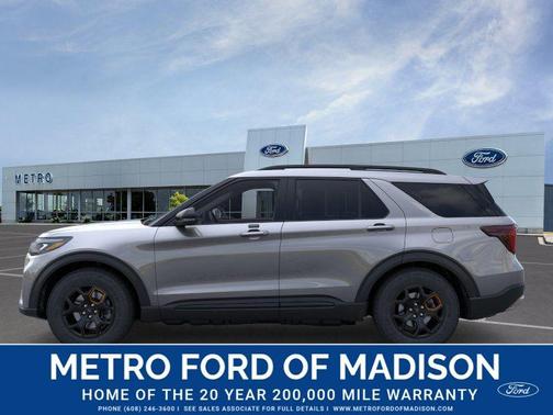 Carbonized Gray Metallic 2026 Ford Explorer Tremor