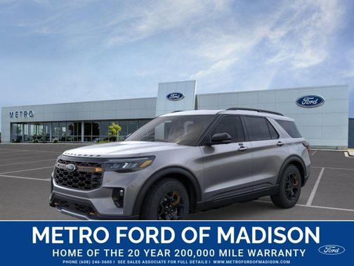 Carbonized Gray Metallic 2026 Ford Explorer Tremor