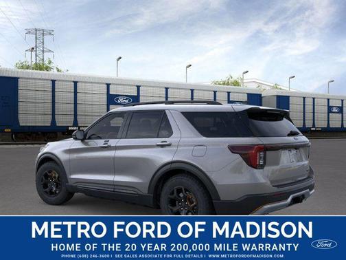 Carbonized Gray Metallic 2026 Ford Explorer Tremor
