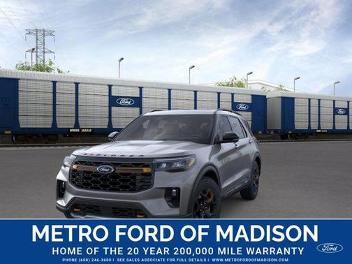 Carbonized Gray Metallic 2026 Ford Explorer Tremor