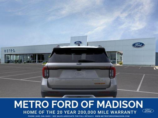 Carbonized Gray Metallic 2026 Ford Explorer Tremor