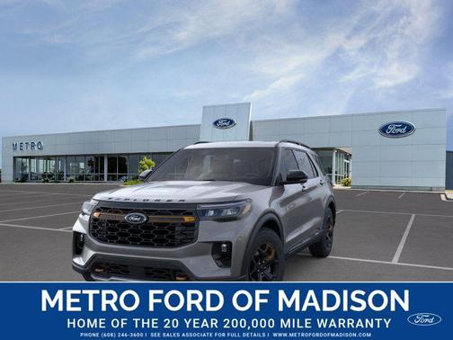 Carbonized Gray Metallic 2026 Ford Explorer Tremor