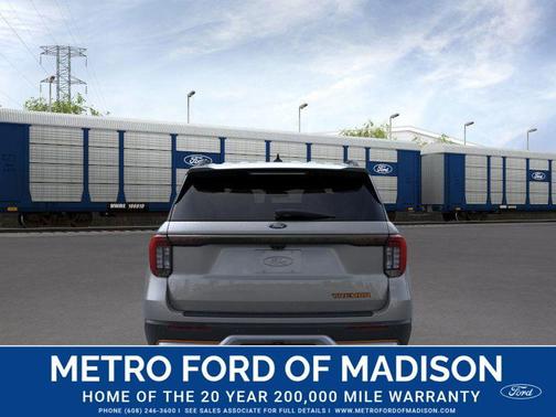 Carbonized Gray Metallic 2026 Ford Explorer Tremor