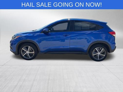 Aegean Blue Metallic 2022 Honda HR-V EX