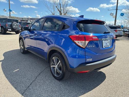 Aegean Blue Metallic 2022 Honda HR-V EX