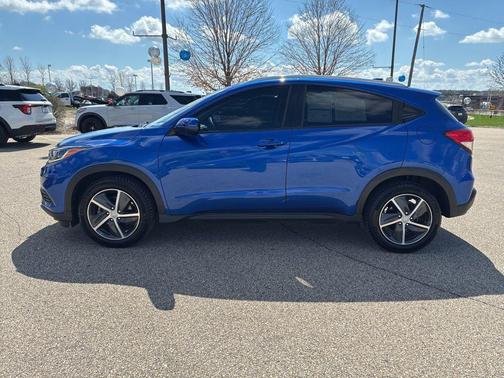 Aegean Blue Metallic 2022 Honda HR-V EX