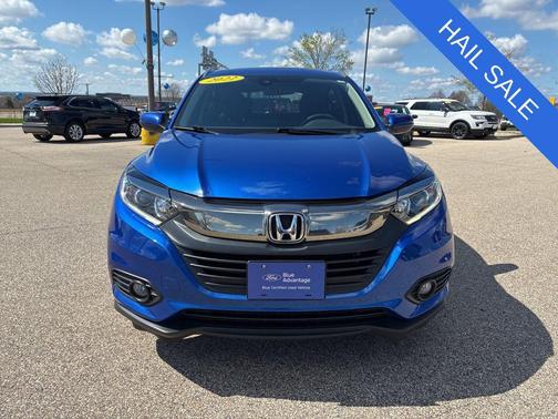 Aegean Blue Metallic 2022 Honda HR-V EX