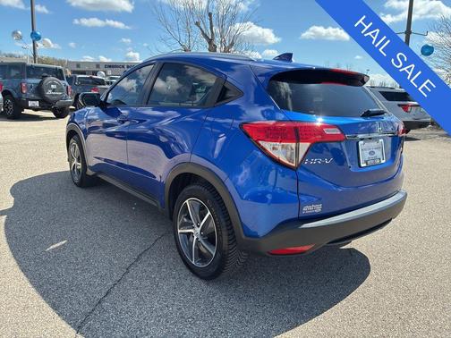 Aegean Blue Metallic 2022 Honda HR-V EX