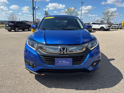 Aegean Blue Metallic 2022 Honda HR-V EX