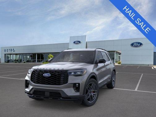 Carbonized Gray Metallic 2026 Ford Explorer ST-Line