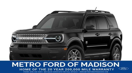 Shadow Black 2026 Ford Bronco Sport Big Bend