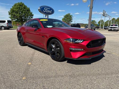 Rapid Red Metallic Tinted Clearcoat 2021 Ford Mustang GT