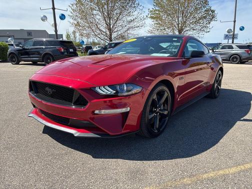 Rapid Red Metallic Tinted Clearcoat 2021 Ford Mustang GT