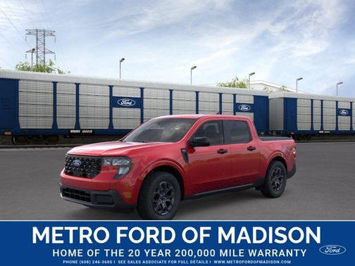 Ruby Red Metallic Tinted Clearcoat 2026 Ford Maverick XLT