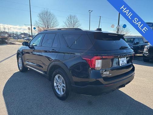 Black Metallic 2025 Ford Explorer Active