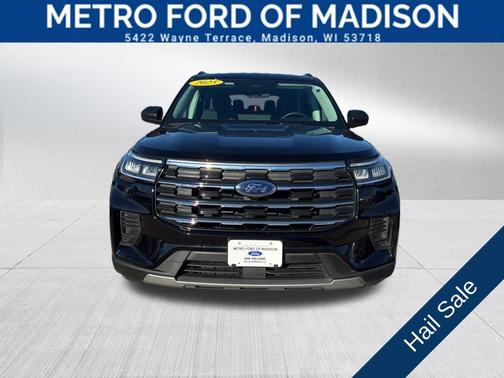 Black Metallic 2025 Ford Explorer Active
