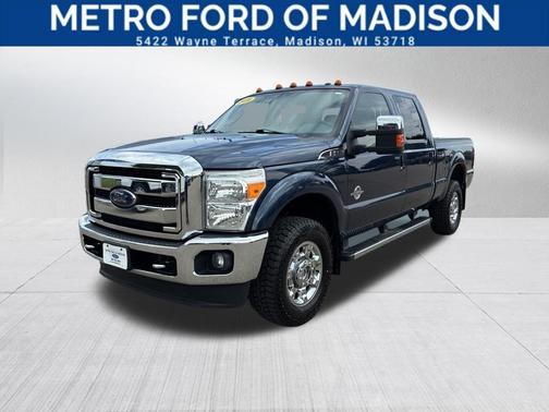 Blue Jeans Metallic 2016 Ford F-350 Lariat
